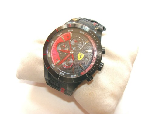 Pre-owned: Ferrari Gents Chronograph Watch. Black SF.25.1.34.0174 - Picture 6 of 10