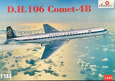 1/144 Classic Airliner : deHavilland DH.106 Comet 4B [Olympic] #1479 : AMODEL