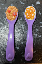 Playmates Toys Amazing Amanda Doll Food Spaghetti Cereal Spoon Replacements