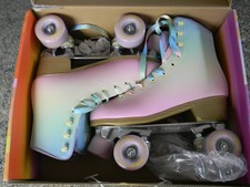 Impala Women's Quad Roller Skates Pastel Fade, Size 8, Very Good Condition