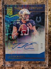 2020 Panini Donruss Elite Turn Of The Century Jacob Eason Signature  10/10