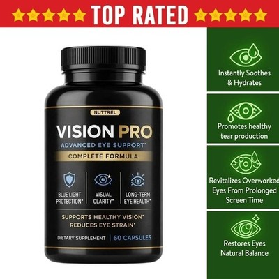 Vision Pro Capsule   Advance Eye Care Formula Support Healthy Vision - 60 Count