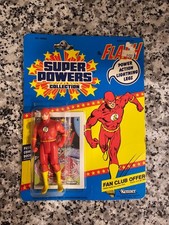 Flash 1984 12 Back SUPER POWERS Kenner MOC NEW Sealed  2