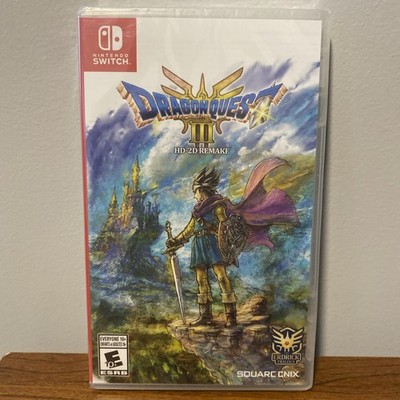 NEW! Dragon Quest III HD-2D Remake - Nintendo Switch - New Factory Sealed