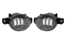 For Nissan Primera Front Fog Light Set Multi LED Black Ultra White 01-07 Lamps