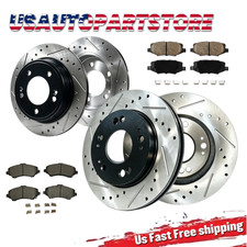 Front Rear Brake Rotors Brake Pads Kits For 2007 2008-2016 2017 Jeep Wrangler Front Rear Brake Rotors Brake Pads Kits For 2007 2008-2016 2017 Jeep Wrangler
