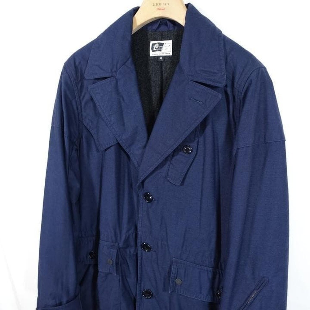 Engineered Garments Wool Liner Single Trench Coat… - image 3