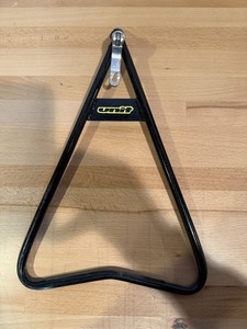 Unit Triangle Stand with Quick Mount Motorcycle Street Bike Dirt Bike Used