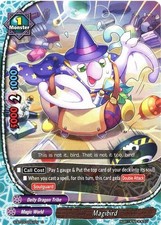 Buddyfight TCG card Foil S-BT03/0051EN Foil/C Magibird True Awakening of Deities
