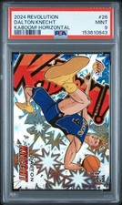 2024 PANINI REVOLUTION KABOOM! HORIZONTAL #26 DALTON KNECHT ROOKIE RC PSA 9