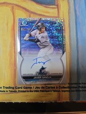 2023 Bowman Chrome - Prospect Autographs Javier Sanoja #CPA-JSJ Speckle...