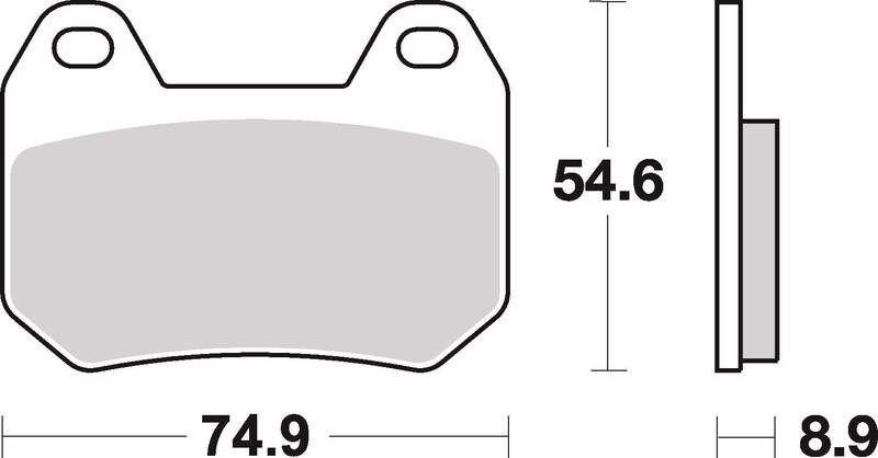 Plaquettes de frein route BREMBO en carbone céramique pour un contrôle absolu