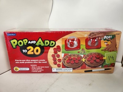 Lakeshore Pop and Add to 20 Learning Games Ages 4 Plus