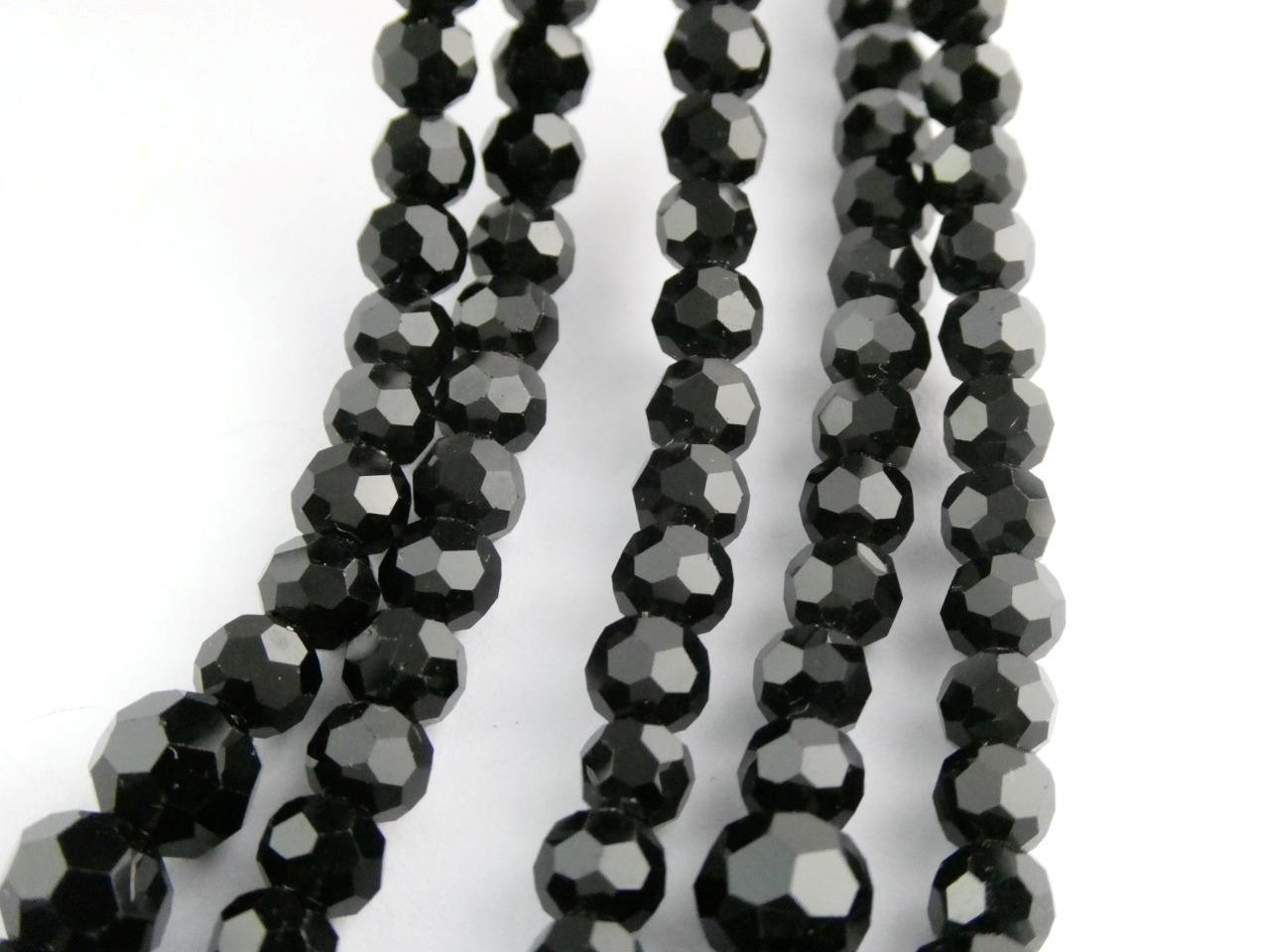 Heidi Daus Black Rhinestone Statement Necklace Co… - image 4