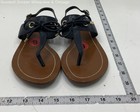 Kate Spade Blue Thong Leather Ankle Strap Sandals Size 6M — photo 1