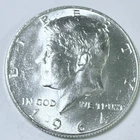 1964 KENNEDY HALF DOLLAR BU/ UNCIRCULATED 90% SILVER MINT STATE #5954