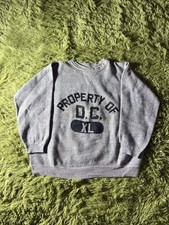 Vintage 50s Single V Crewneck Sweatshirt Size XL 22.5 X 23.5  