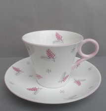 A Shelley "Lyric" Regent shape demitasse/coffee cup & saucer C.1959.