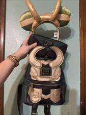 Loungefly Loki Mini Backpack Gold Disney Marv...