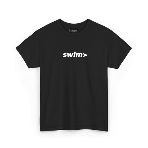 Swim Team NYC - Black Swim Unisex Tee - Wheres981 SqueezeBenz License Swim  - Afbeelding 4 van 6