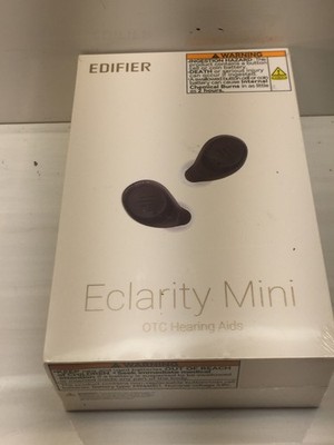 Edifier Eclarity Mini OTC Hearing Aids Bluetooth Rechargeable, Brown
