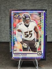 2025 Donruss Optic Terrell Suggs Black Pandora /25