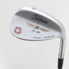 Titleist Vokey Spin Milled Tour Chrome Sand Wedge 56 Deg 56.08 Steel RH S-163384