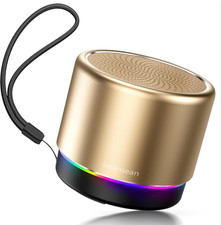 Mini Bluetooth Speaker, Portable Wireless Speakers, Noise Reduction Mic