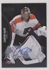 2021-22 Skybox Metal Universe Silver Auto Carter Hart #47 Auto