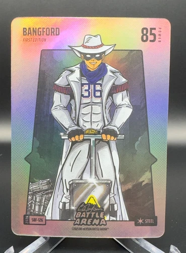2026 Bo Jackson Battle Arena `Bangford` Wyatt Langford - Silver Battlefoil Steel