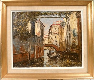 UNIDENTIFIED ARTIST! SCENERY FROM VENICE IN ITALY