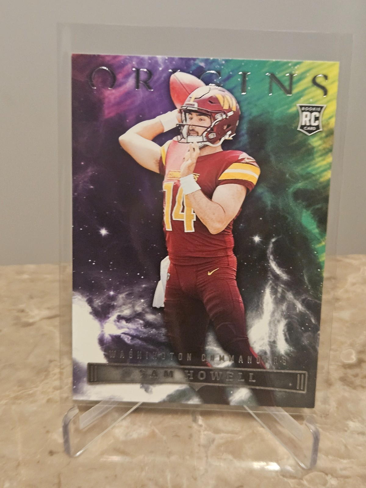 2022 Panini Origins Sam Howell Rookie #105 Washington Commanders RC
