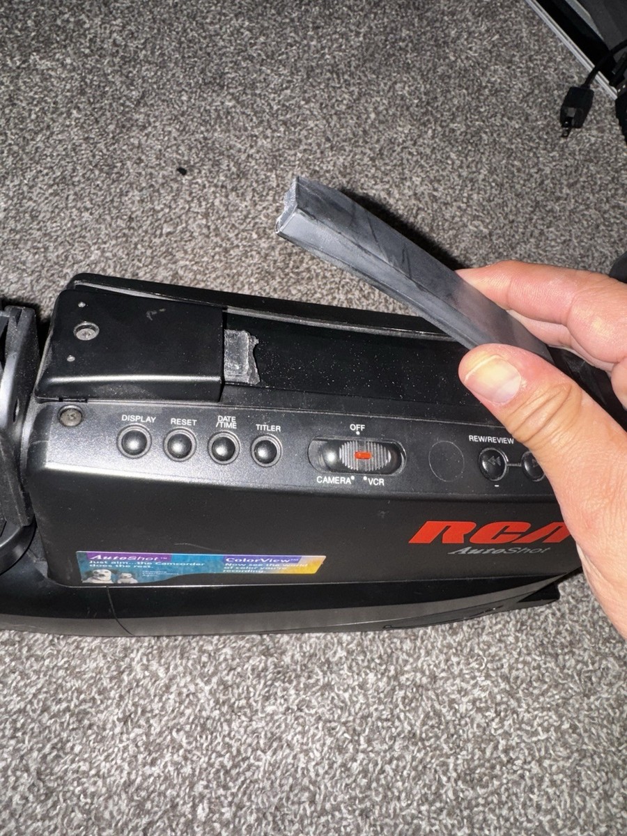 RCA VHS DS3 Camcorder 72x digital zoom | eBay