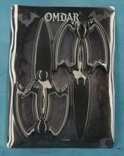 NEW Omdar Halloween Gothic 2-pack Black/Gray Bat Kitchen Shears/Scissors