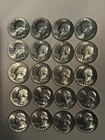 Lot Of 20 90% Silver 1964 Washington Quarters