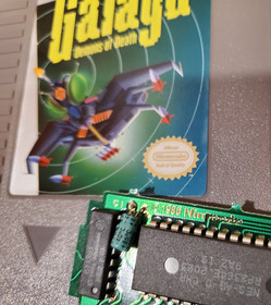 Galaga: Demons of Death  in box nintendo nes game