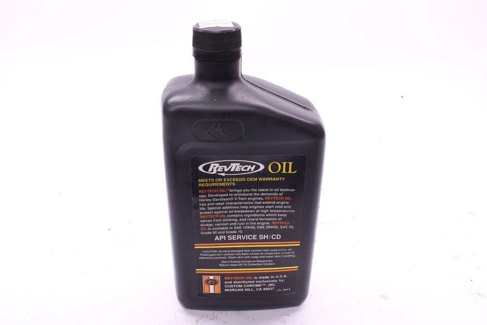 RevTech Grade 60 Motorcycle Oil 1 Qt 2688 - Image 3 of 4