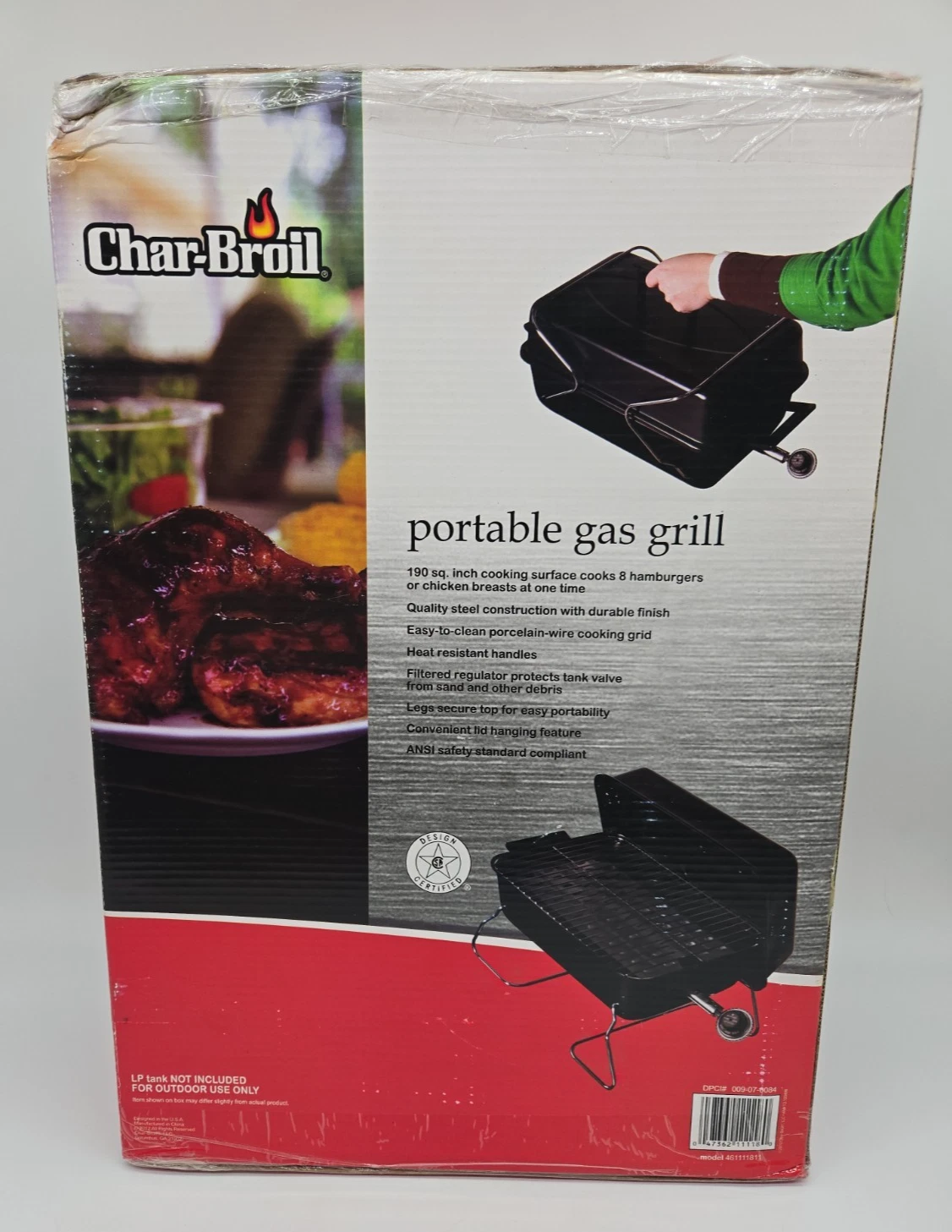 Char-Broil Portable Tabletop BBQ Propane Gas Grill Tailgate NIB
Opens in a new window or tab