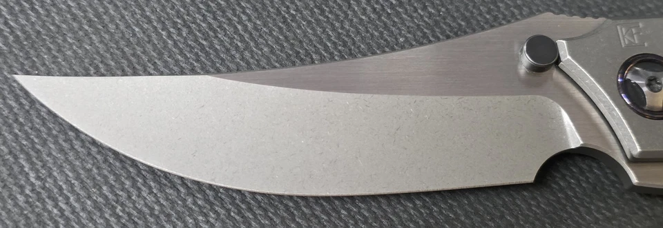 Rare Custom Knife Factory CKF Persian! M390 Integral Titanium Zircuti Lowest BIN - Image 2 of 4