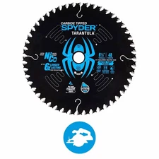Spyder 13025 6-1/2" 48T TCT Ultra Fine Circular Saw Blade Tarantula