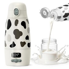Portable Bottle Warmer for Travel,150W Fast Heating and Charging 17.5oz Large...