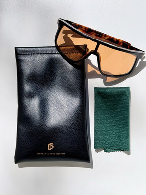 David Beckham DB 99VISOR Herren Sonnenbrille schwarz, braune Gläser, UV400, 130