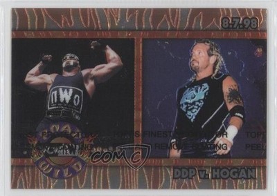 1999 WCW/nWo Nitro Chrome Diamond Dallas Page Hulk Hogan DDP v (Road Wild) 1u6
