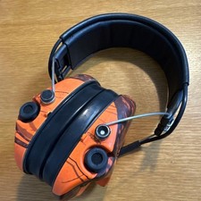 MSA Sordin Supreme Pro-X LED Electronic Ear Muffs Mossy Oak Camo Used Set!