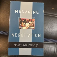 Managing Negotiations by Thorsten Reiter (2021, Trade Paperback)