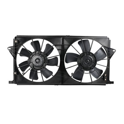 Fit 2006-11 Cadillac DTS Sedan Cooling Fans Assembly Dual AC Radiator Fan Black