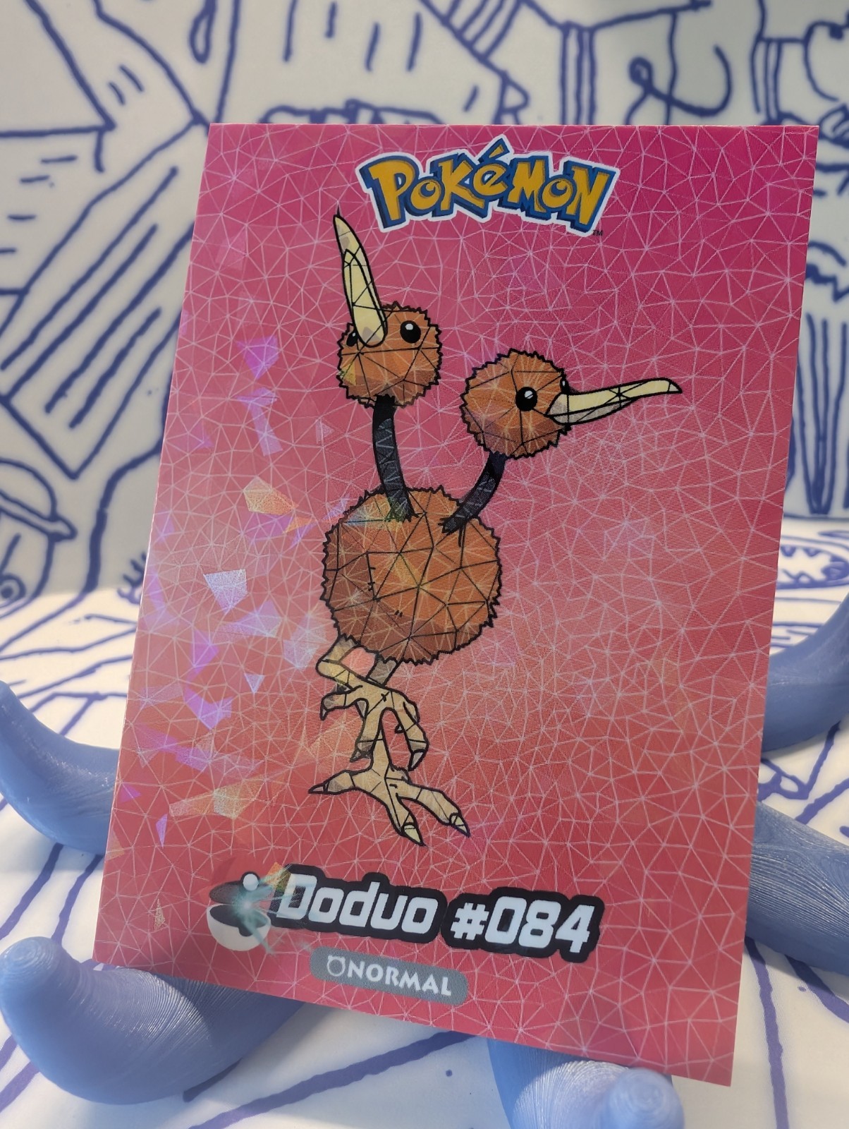 Doduo #84 - Cracked Ice Holo - Crystal Collection 2024 - Pokemon Card