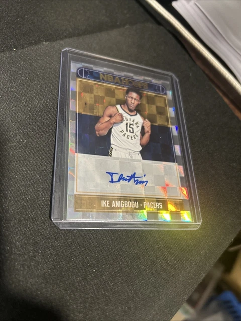 2017-18 Panini NBA Hoops Ike Anigbogu AUTO SP INDIANA PACERS
