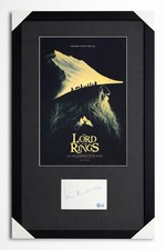 Ian Mckellen Signed Autograph Display - Beckett - Lord of the Rings - Gandalf Ian Mckellen Signed Autograph Display - Beckett - Lord of the Rings - Gandalf