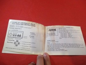 Popeye Nintendo NES Manual de instrucciones Folleto SOLO **MUY POBRE** Da&ntilde;ado
